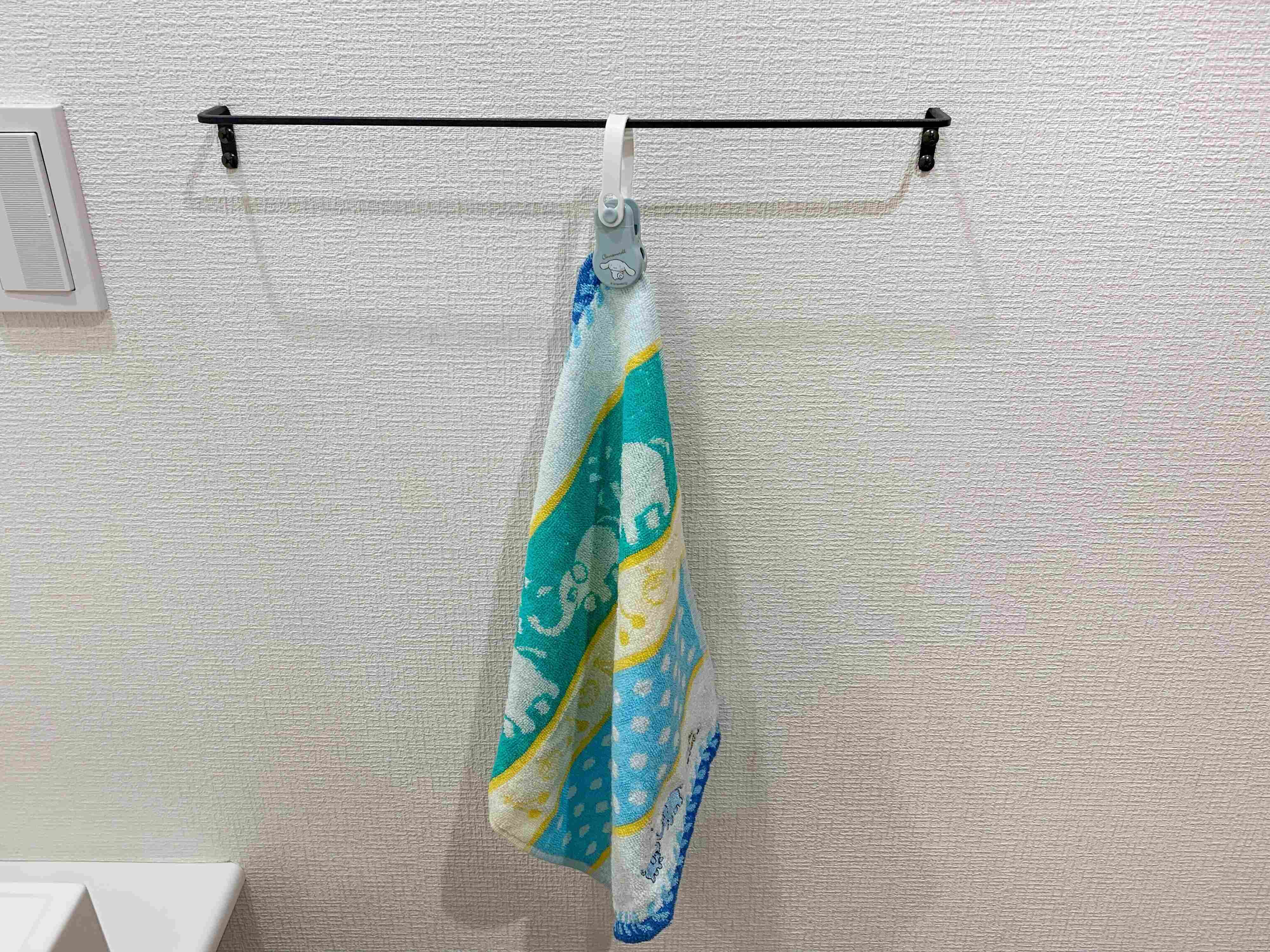 【入園準備】どんなタオルもループ付に変身！！ダイソー便利アイテム