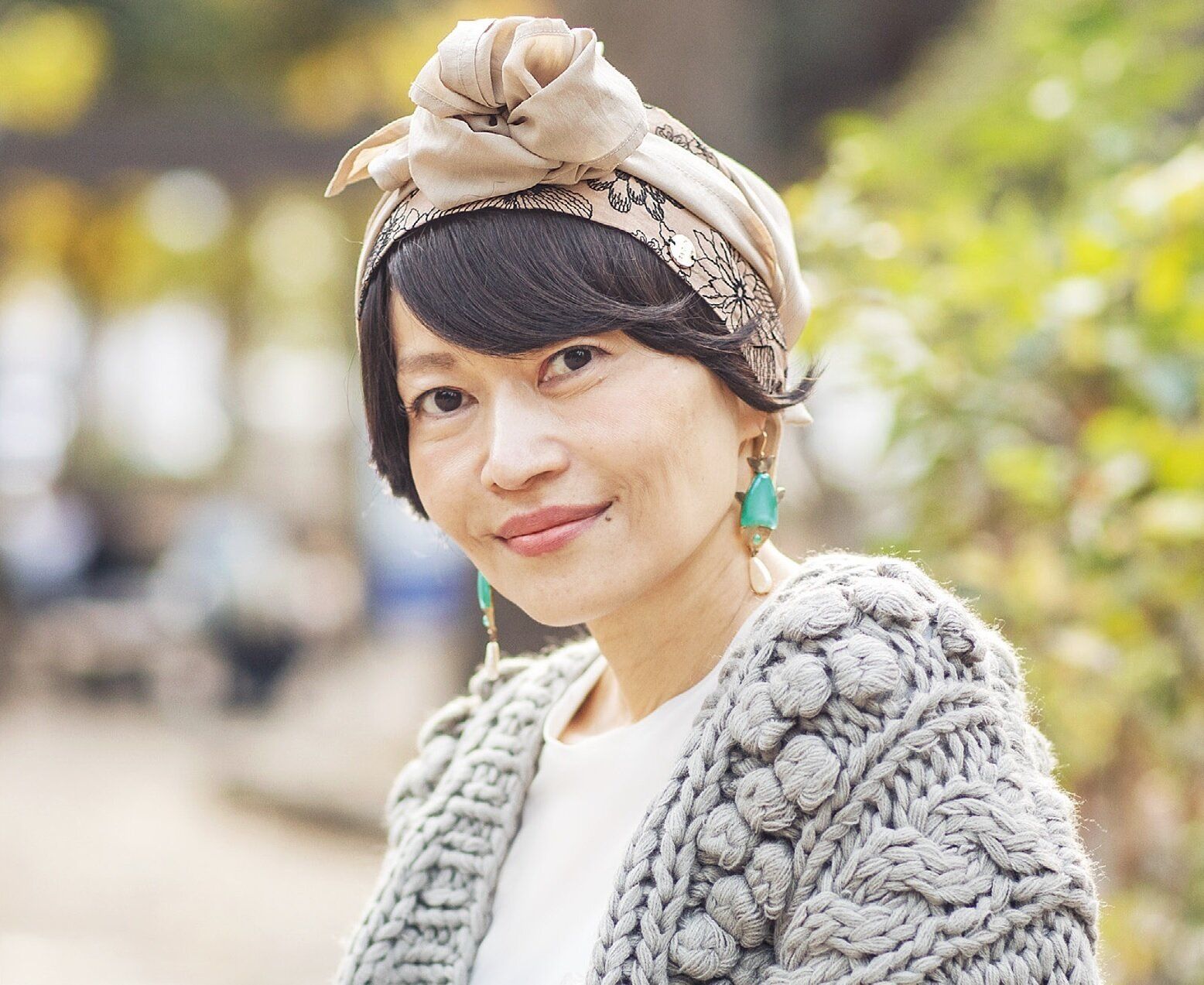 抗がん剤で『ヘアロス』に。おしゃれで快適な帽子がないから、自分で作った『スカーフハット』