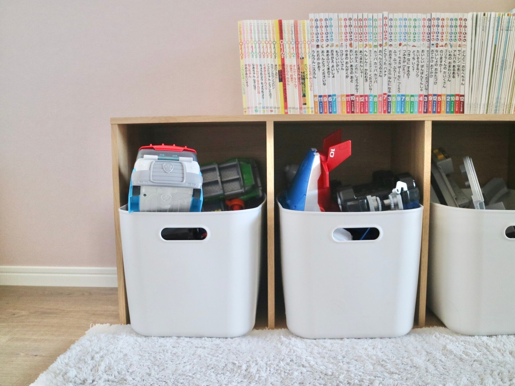 【おもちゃ収納】ざっくり収納にはこのアイテムが一番おすすめ！整理収納アドバイザー愛用品のご紹介