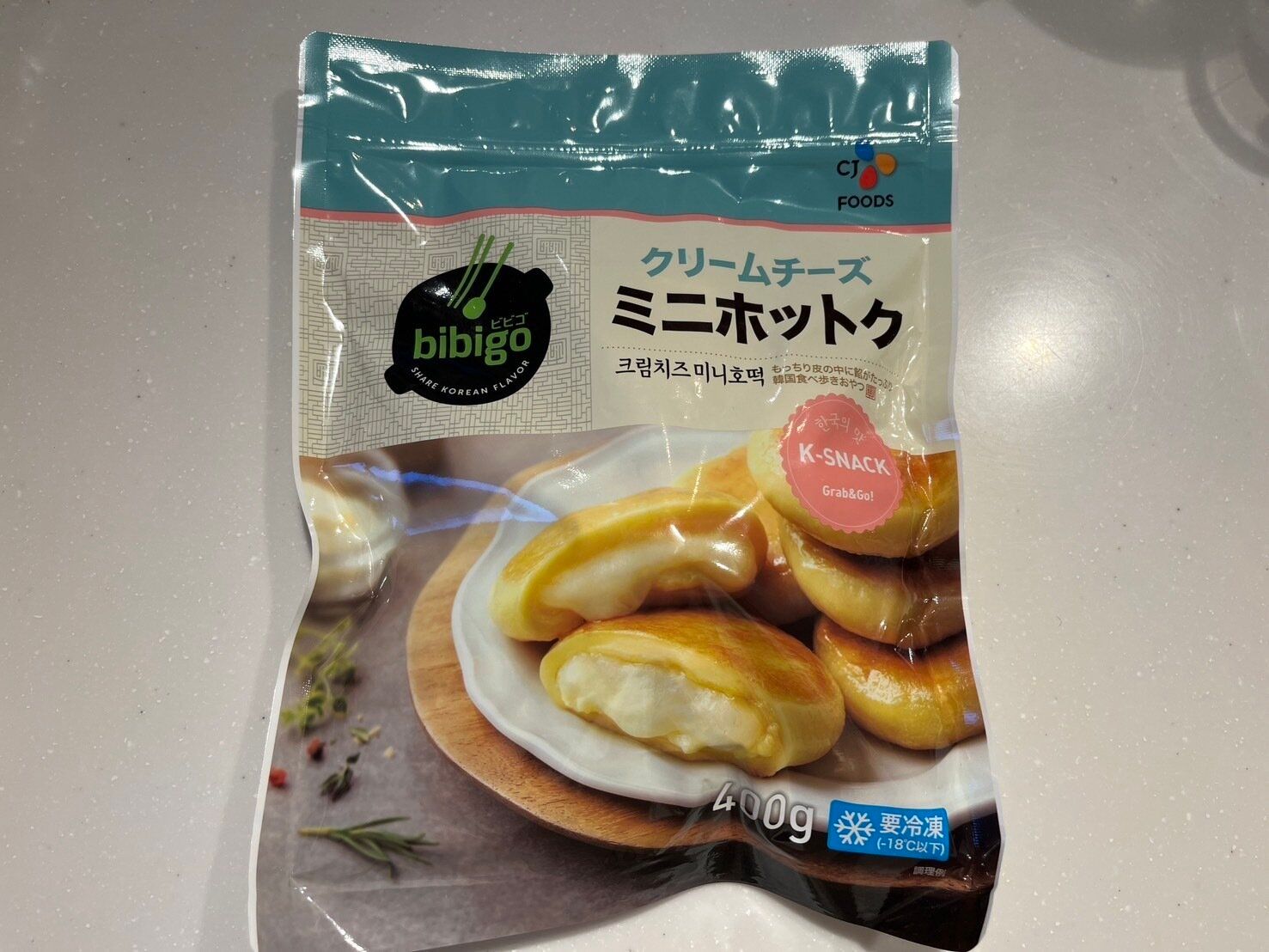 【bibigo】とろとろのチーズが溢れ出す…！もっちもちで大満足の韓国定番おやつ