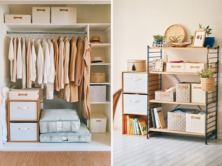 片づくリビング＆サッと取れるクローゼット！本当に欲しいスッキリ収納アイテム6選