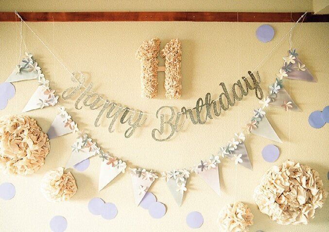 【”海上保安庁”仕込みのDIY術】インテリア、誕生日の飾り物は家にある物で何とかする！