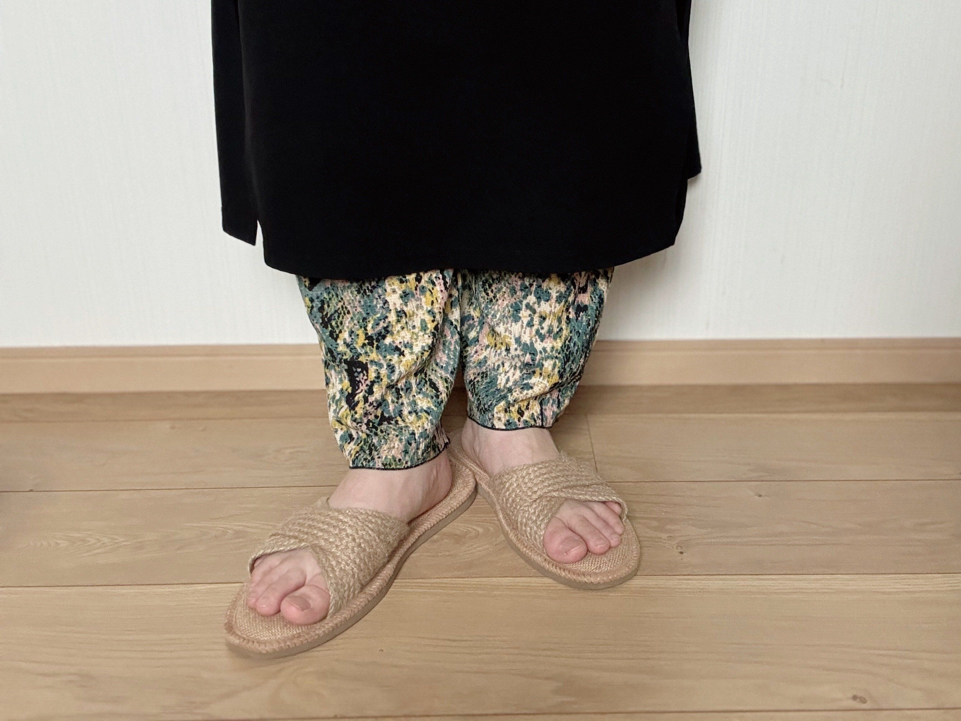 【無印良品】チクチクしない！素足が心地よい「ジュート麻スリッパ」で暑い日も快適に過ごす！