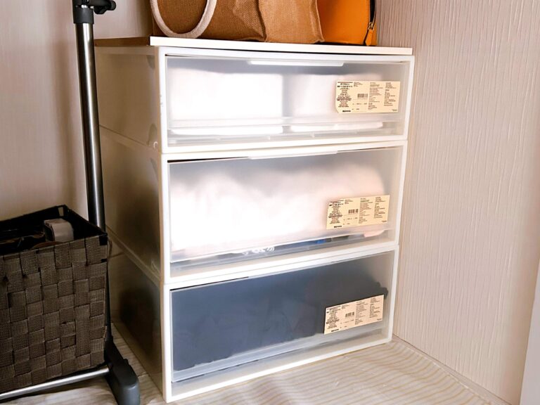 【無印良品】タンスやめました！選べる「衣類ケース」に変えて便利になったこと3選
