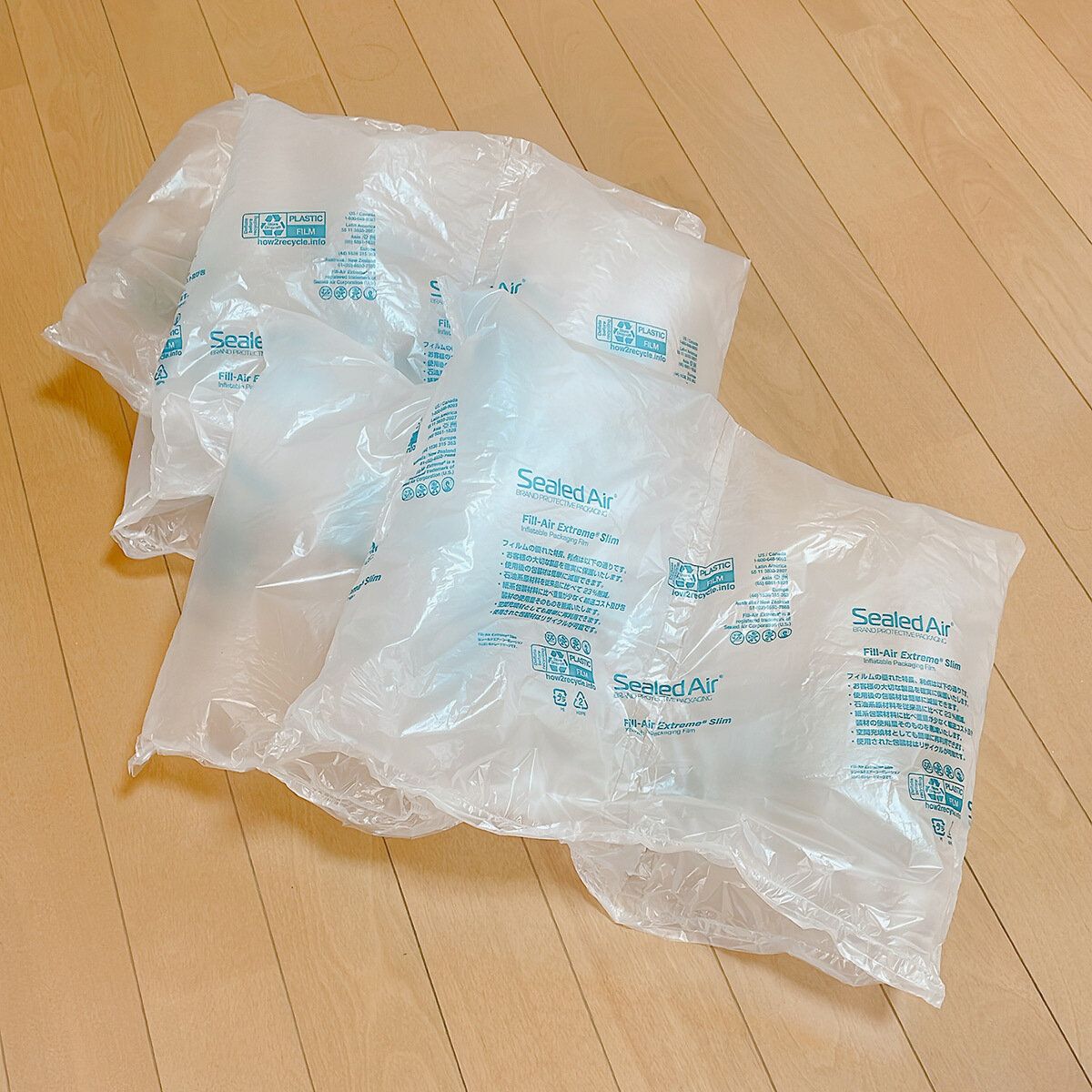 緩衝材はそのまま捨てないで！じつはまだまだ活用できるんです！