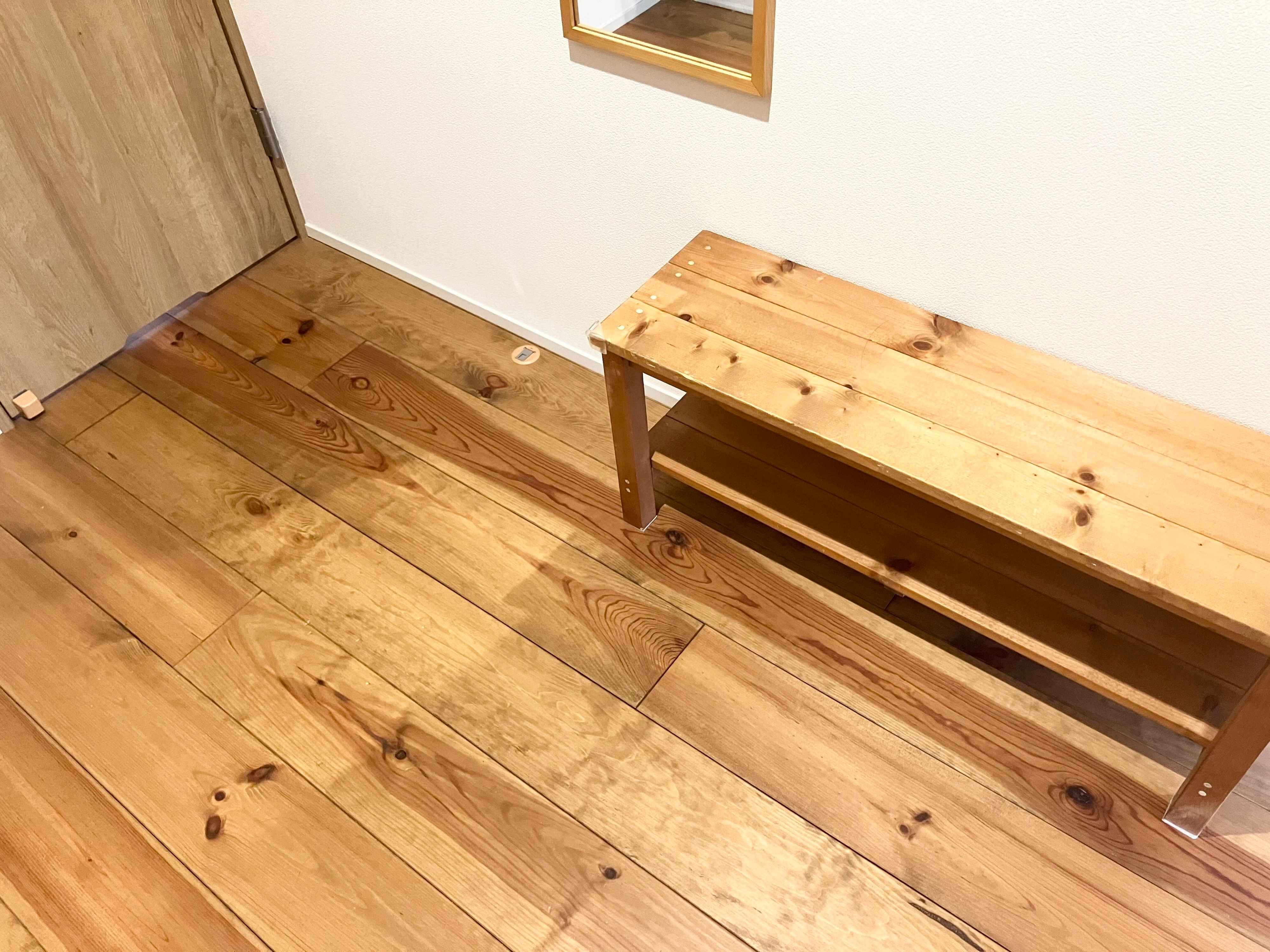 自分の部屋はないけれど家の中で一人の場所を作っています