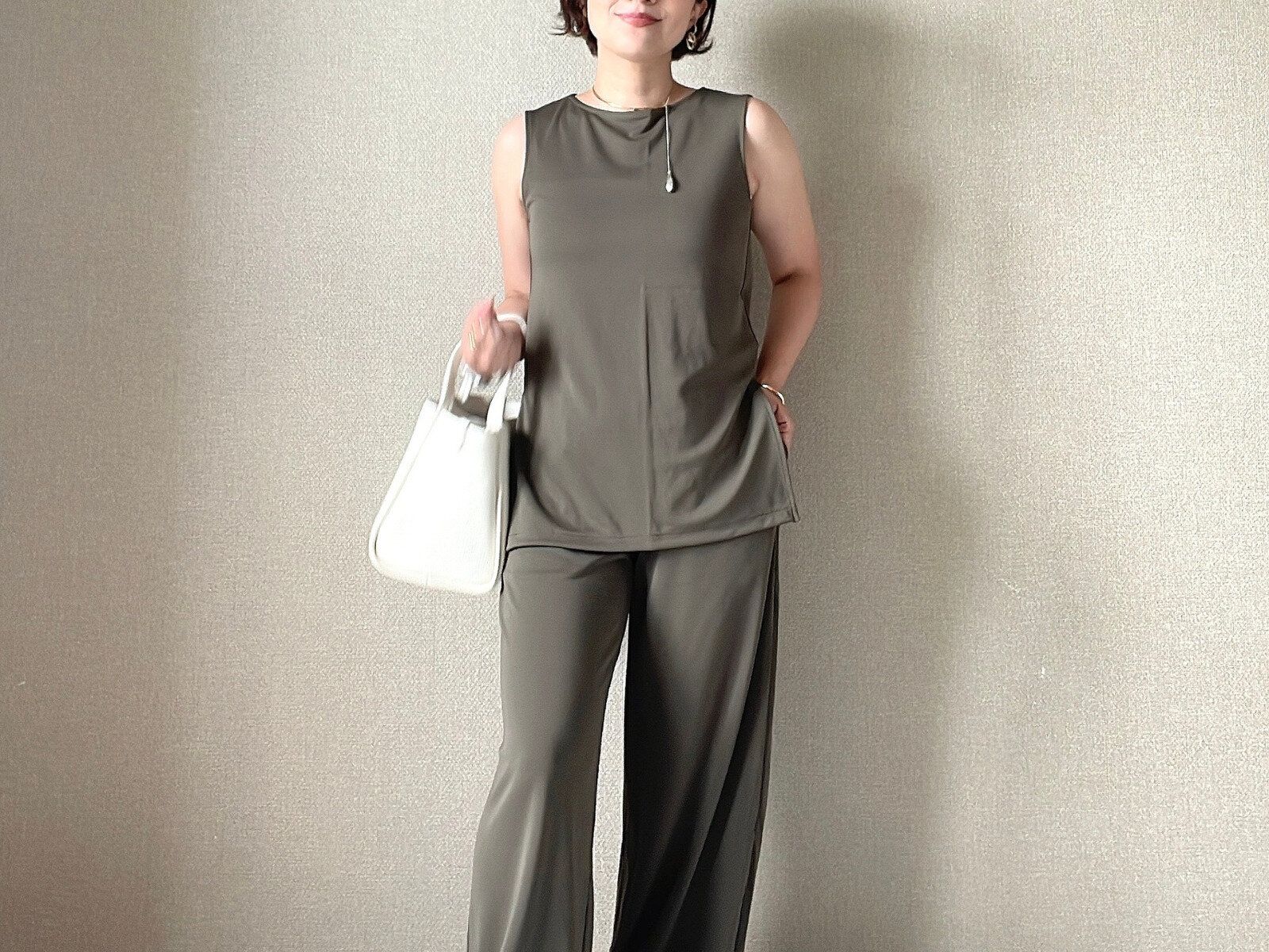 【ユニクロ】「買ってすぐに元がとれた！」と思うくらい使いやすい！優秀セットアップはスタイルアップ見え