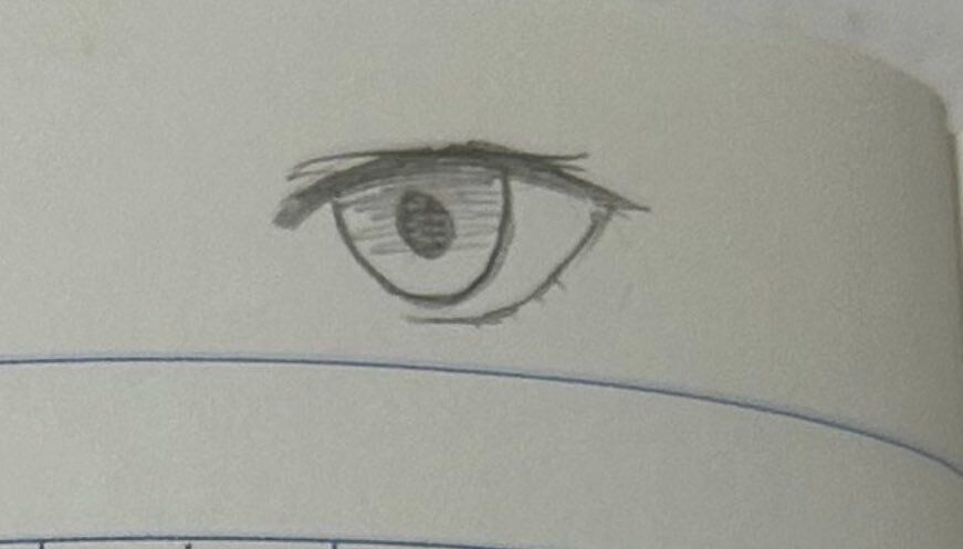 小学生のころからずっと「片方の目だけの絵」をノートに描き続ける大学生。凄まじい画力の向上に「10年で人はここまで成長するのか」と25万人が驚愕