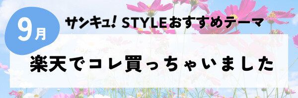 【おすすめのテーマ】楽天でコレ買っちゃいました