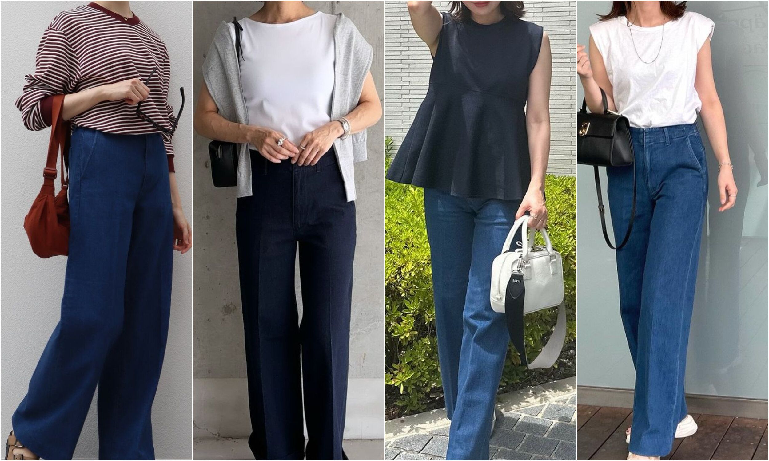 【ユニクロ】上品・着やせ効果絶大！話題沸騰中の「新作デニム」をチェック