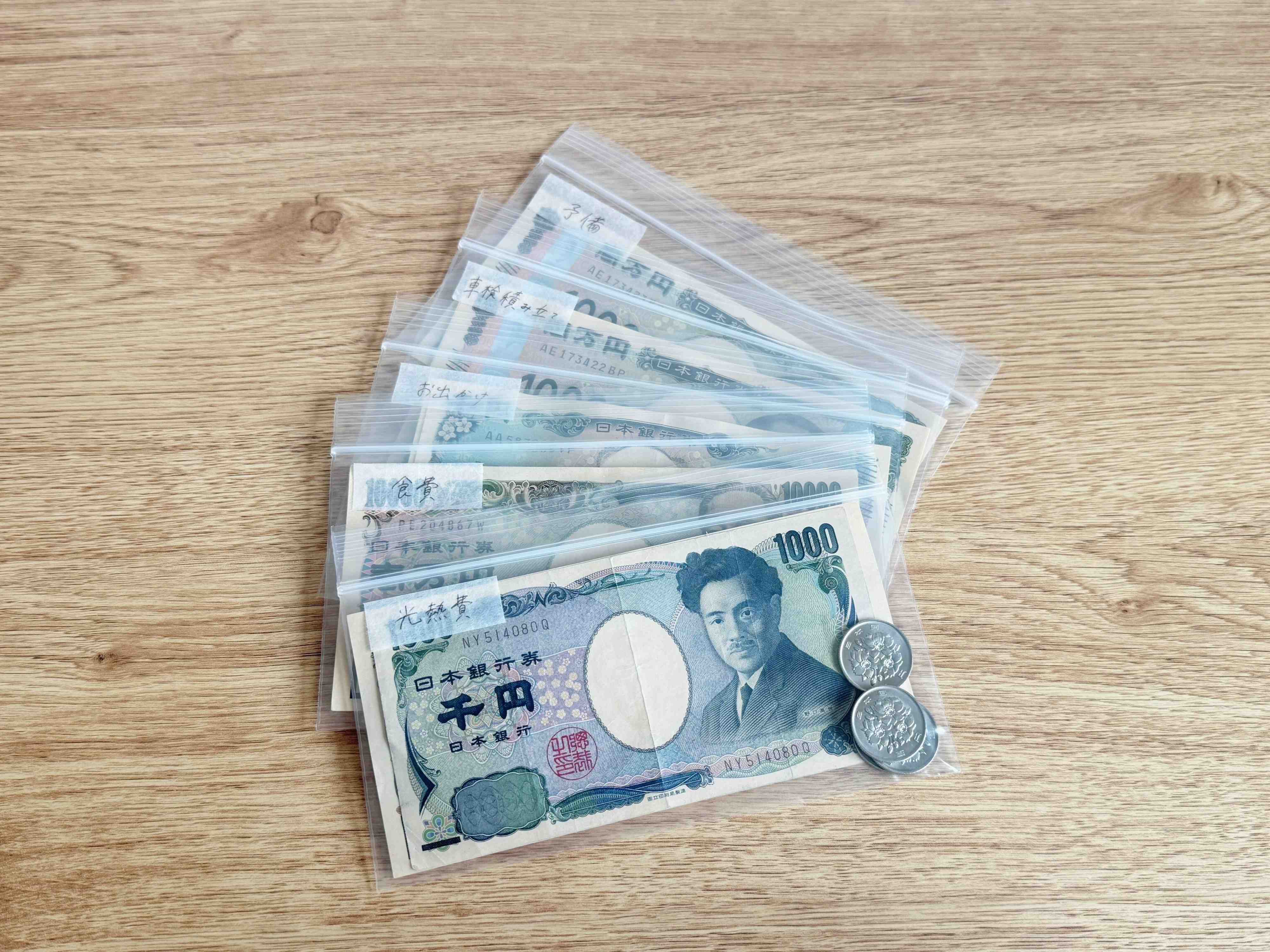 【ダイソー】お札がぴったり入るチャック付ポリ袋で「袋分け管理」がスムーズに！