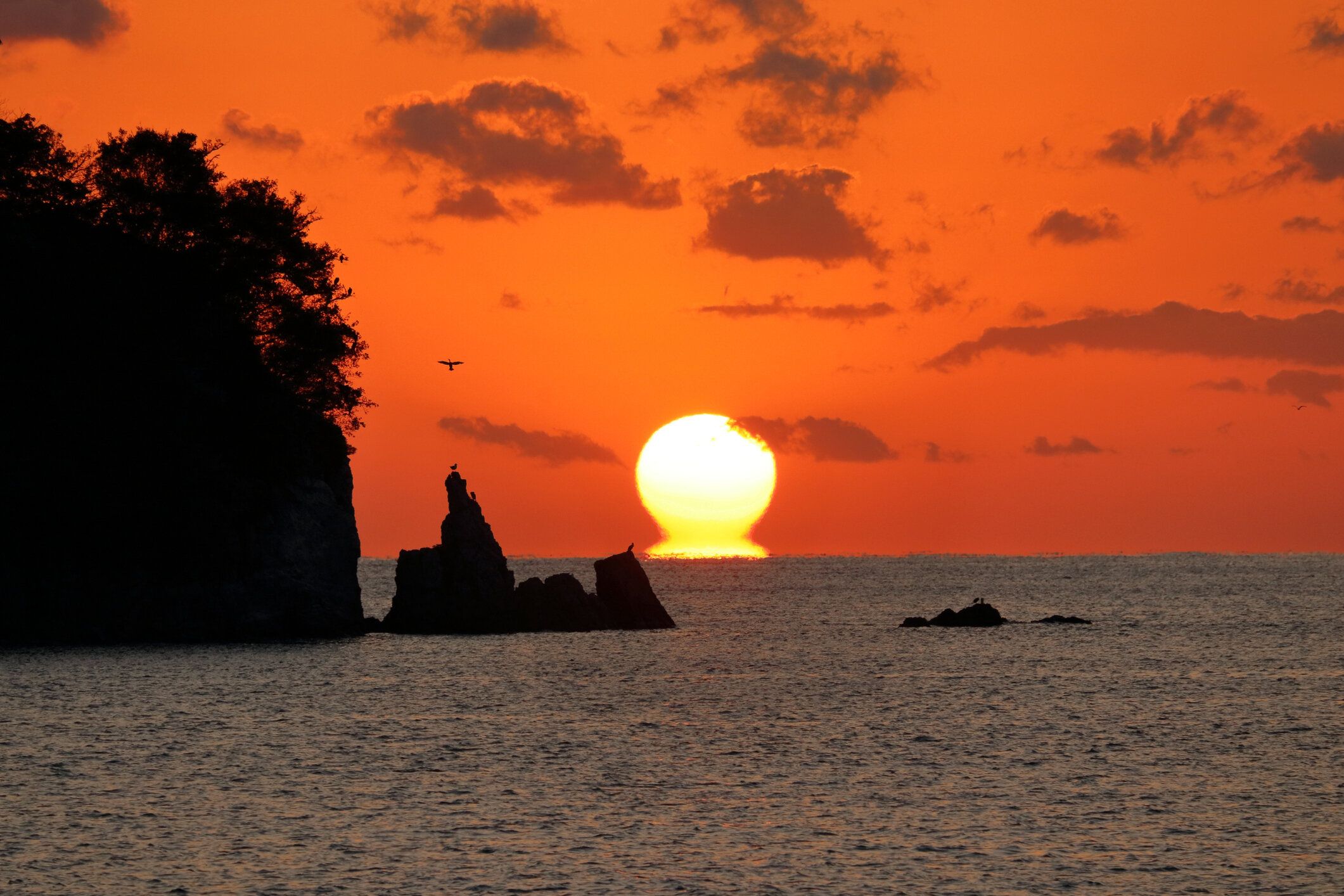 夕日がだるま型に!?見えたらラッキーな絶景に隠れたヒミツを気象予報士が解説