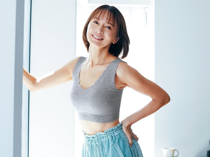 3児の母、鈴木亜美さんも納得！オトナ女子におすすめの肌にやさしい完全無縫製インナー
