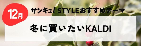 【おすすめのテーマ】冬に買いたいKALDI