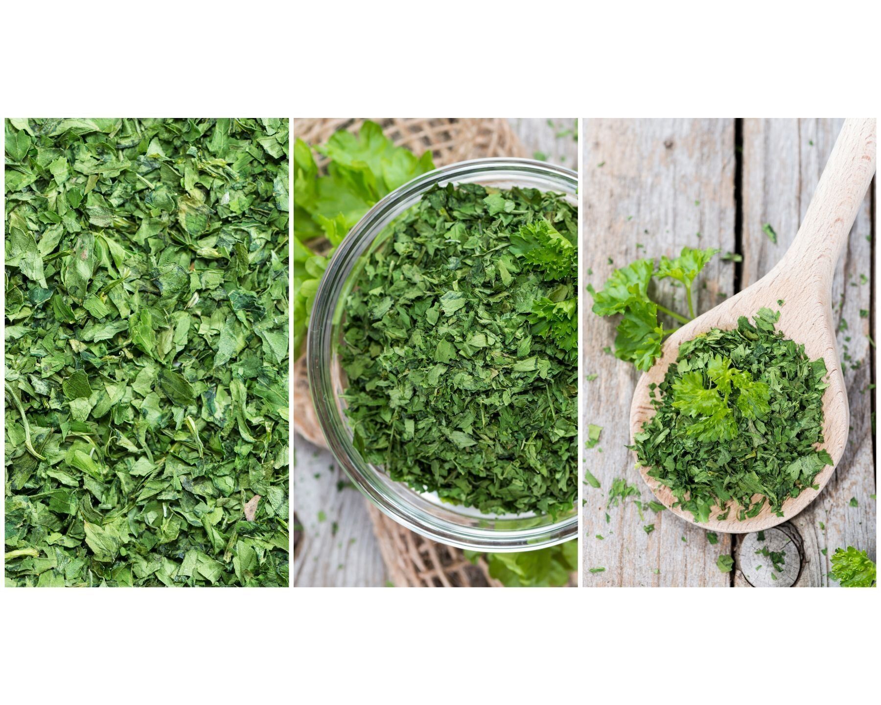 料理が映える！鮮やか乾燥パセリの作り方と使いこなし・簡単電子レンジテク