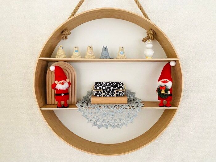 北欧雑貨がもっと映える！ニトリのウォールシェルフ活用術