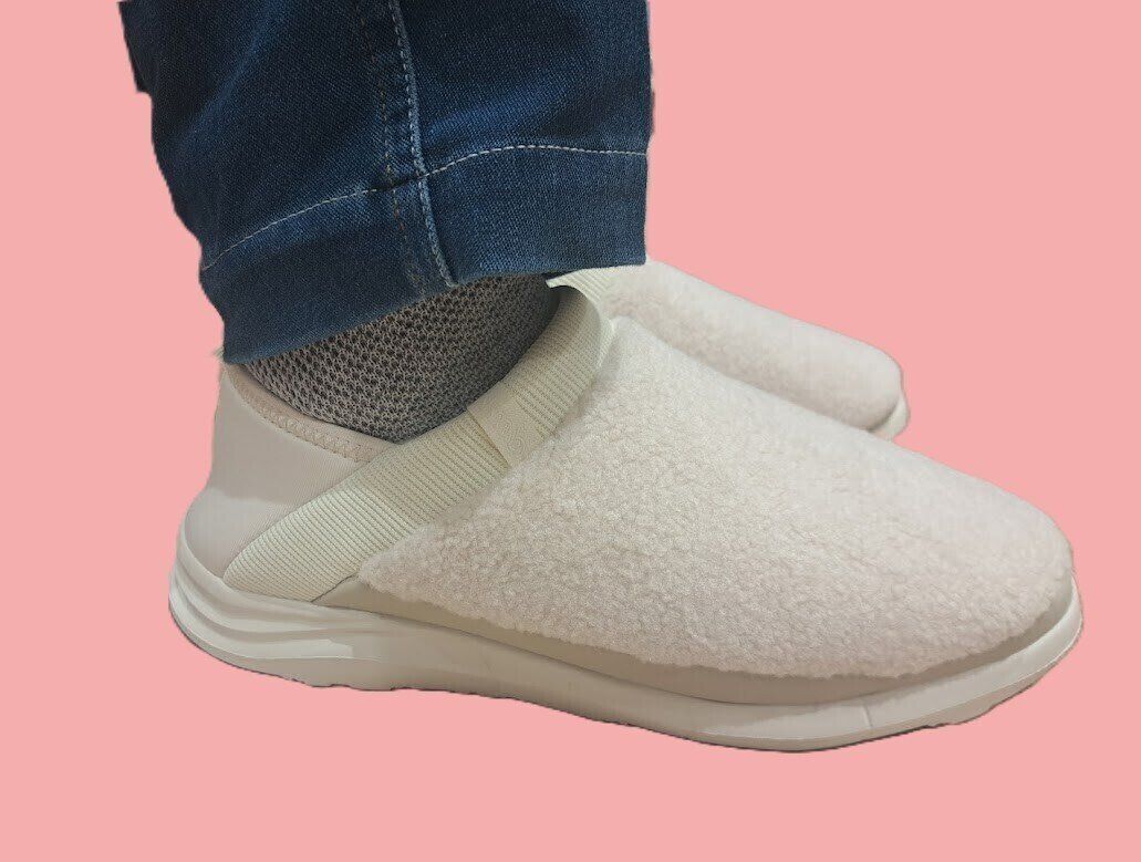 かかとを踏んでも履ける【ワークマン】モコモコがかわいいトレッドモックボア