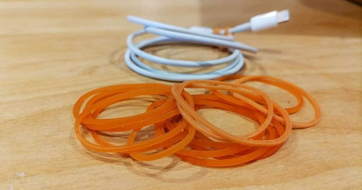 捨てたらもったいない！輪ゴム活用術3選