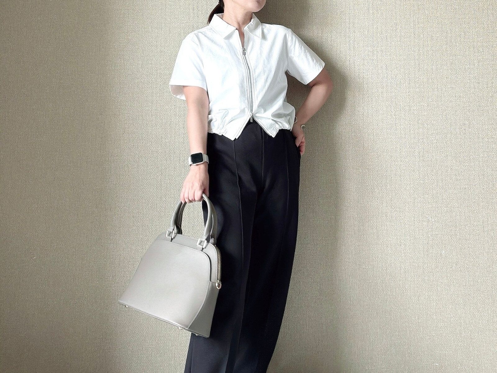 【GU】お値段以上にも程がある！1,990円なのに着回しできるアイロン不要トップス