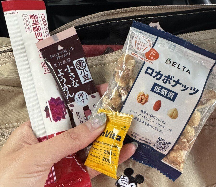 おやつはダイエットの味方？10kgやせダイエットインストラクターのバッグの中