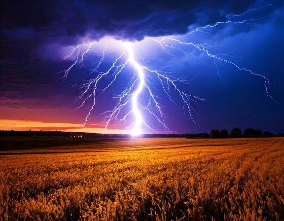 【夢占い】落雷の夢の意味とは？状況や場所別に詳しく解説！