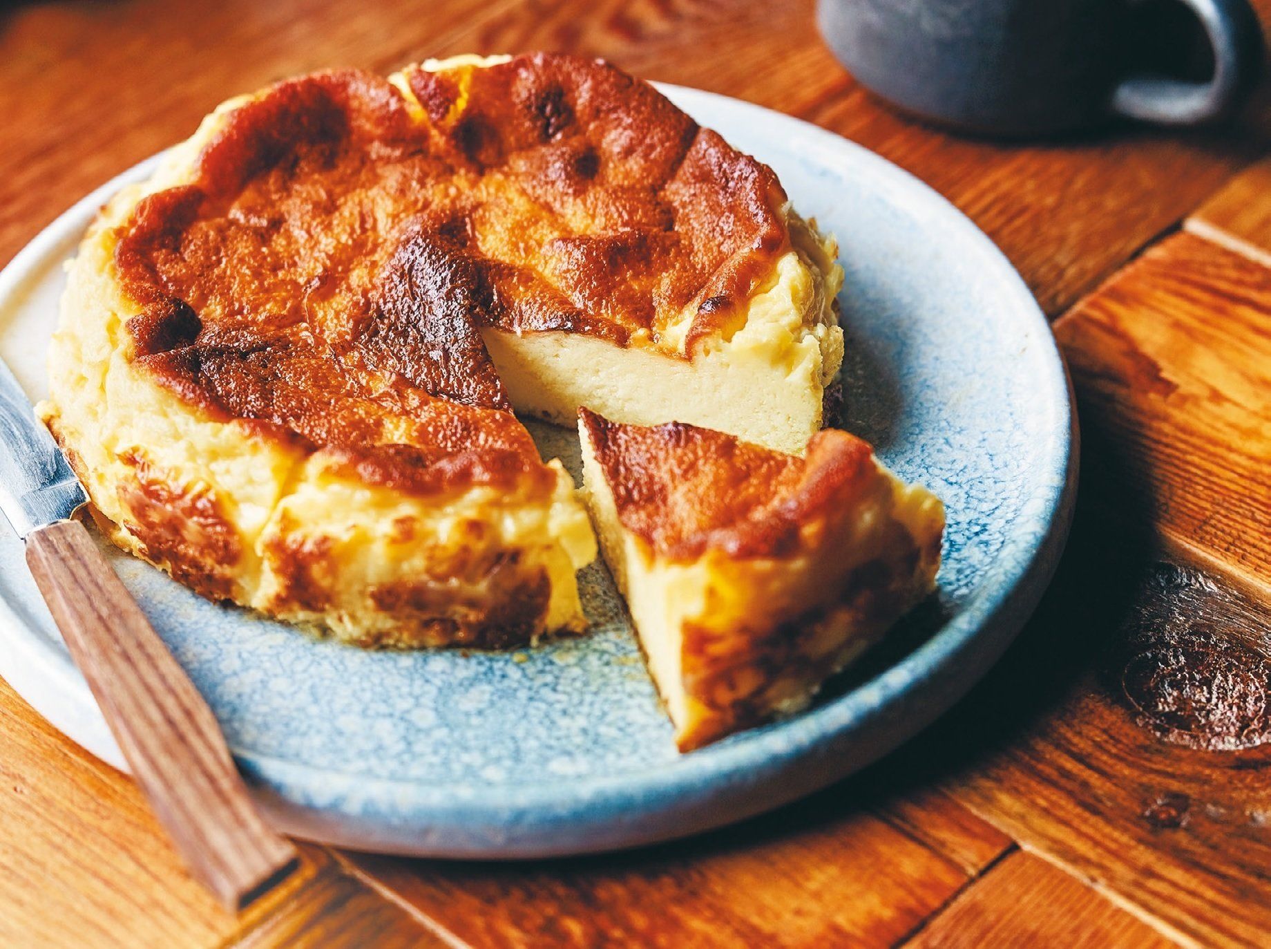 とろーりクリーミー！「バスクチーズケーキ」が驚くほど簡単に家で作れる！