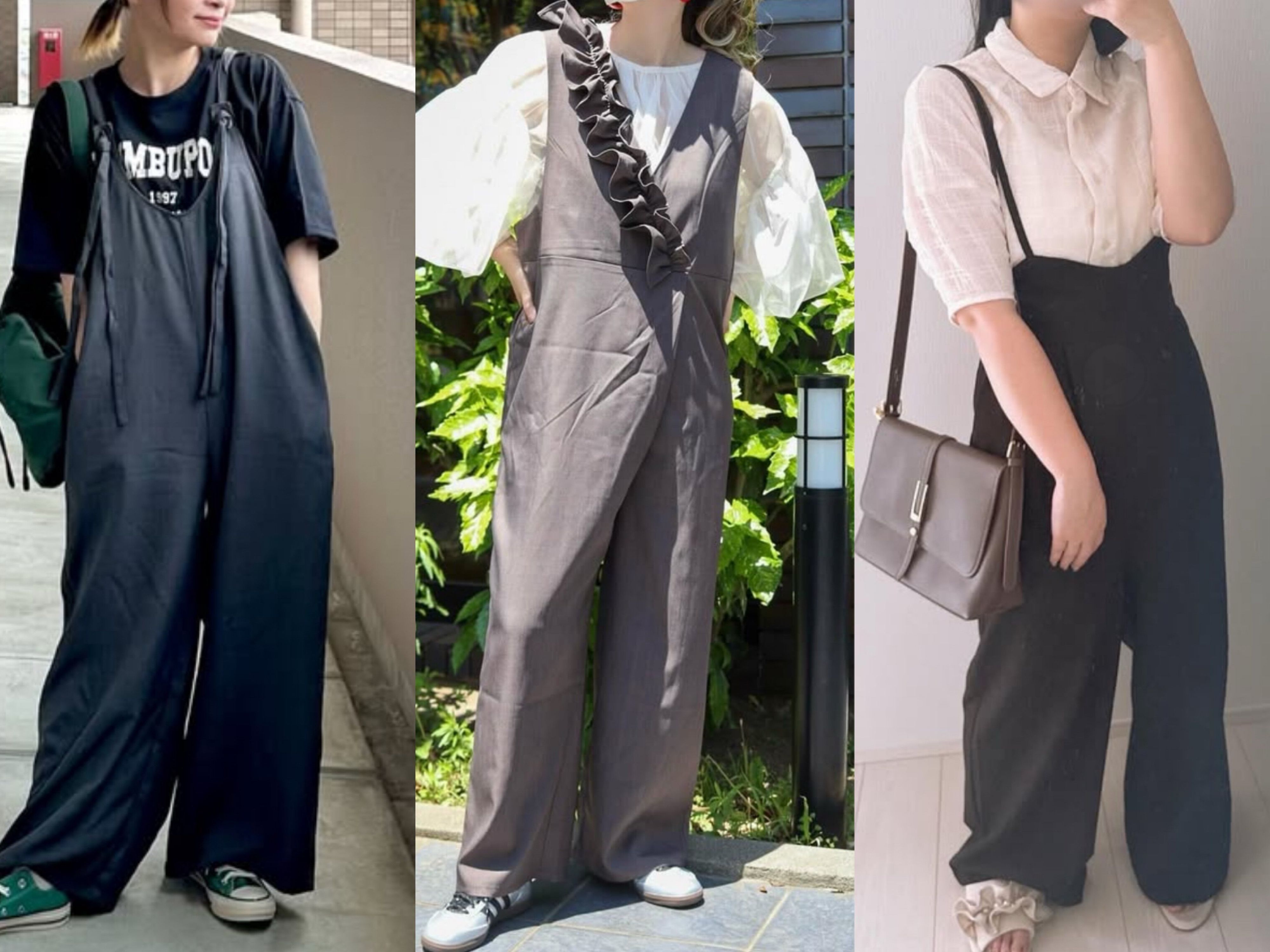 【しまむら】「1枚でおしゃれに見える！」「コーディネートの救世主」アラフォーにも着こなせる！おすすめサロペット5選