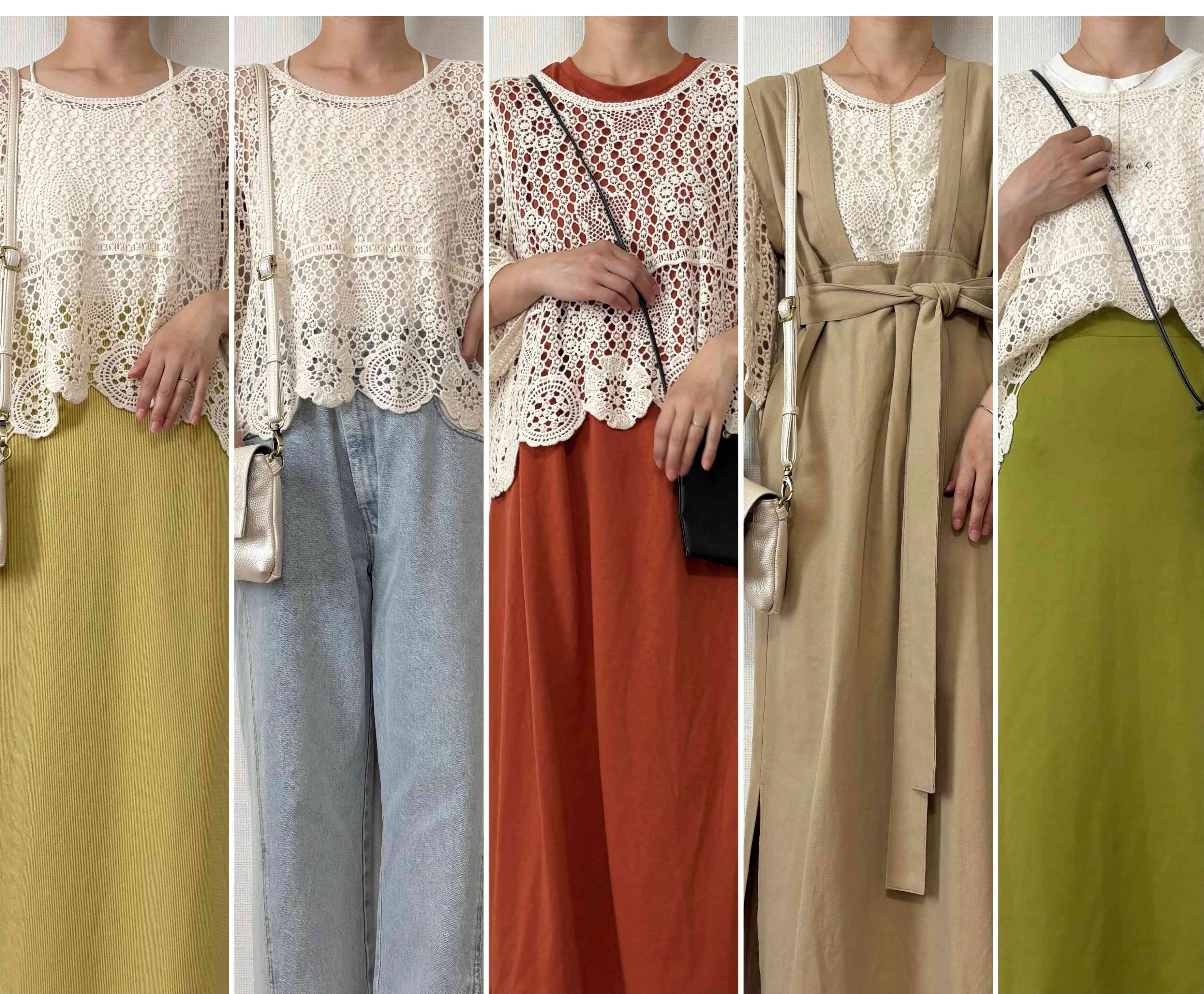 【しまむら】1,639円かぎ針編みニットはアラフォーには可愛すぎ？大人女子向けの着こなしをご紹介！