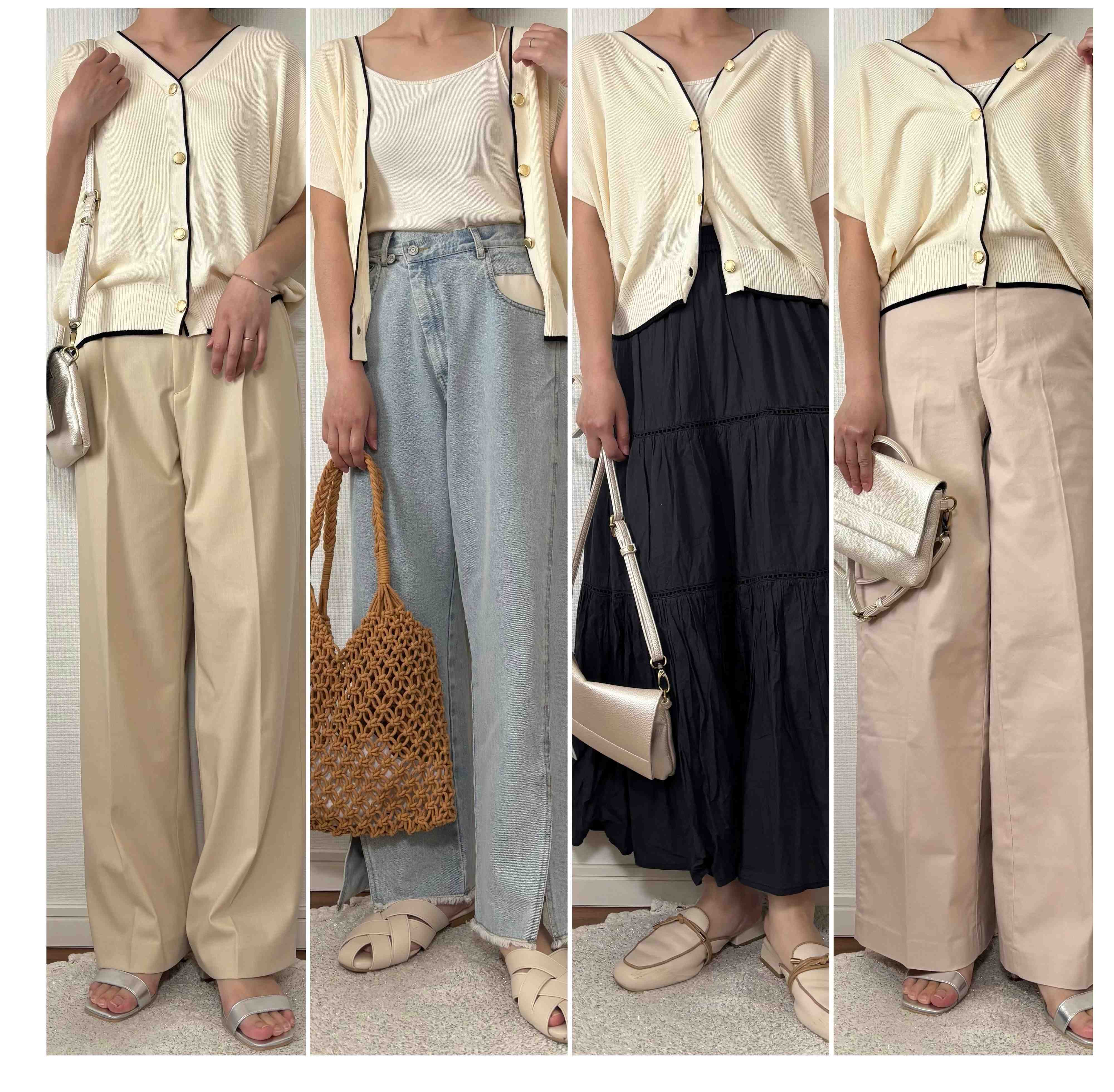 【しまむら】1,639円高見えベストはトップスにもカーディガンにもなる!?夏の冷房対策にも大活躍！