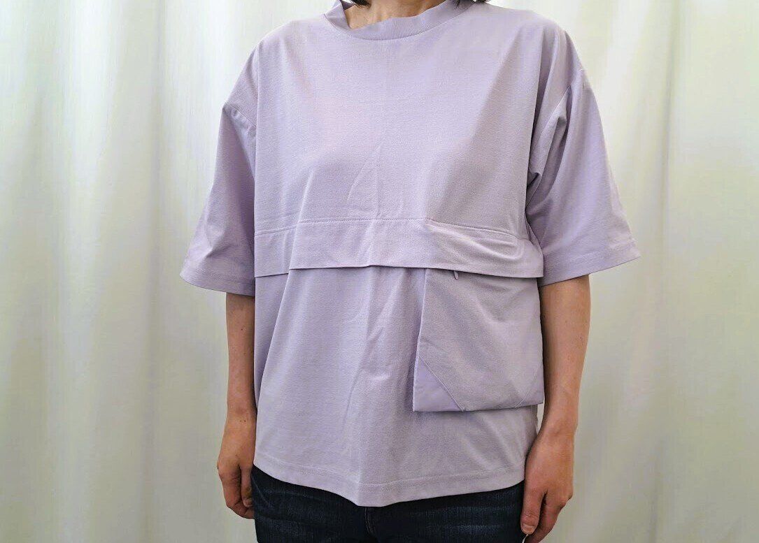 Tシャツに取り外し可能なポケット付【ワークマン】なんと1500円って驚き！