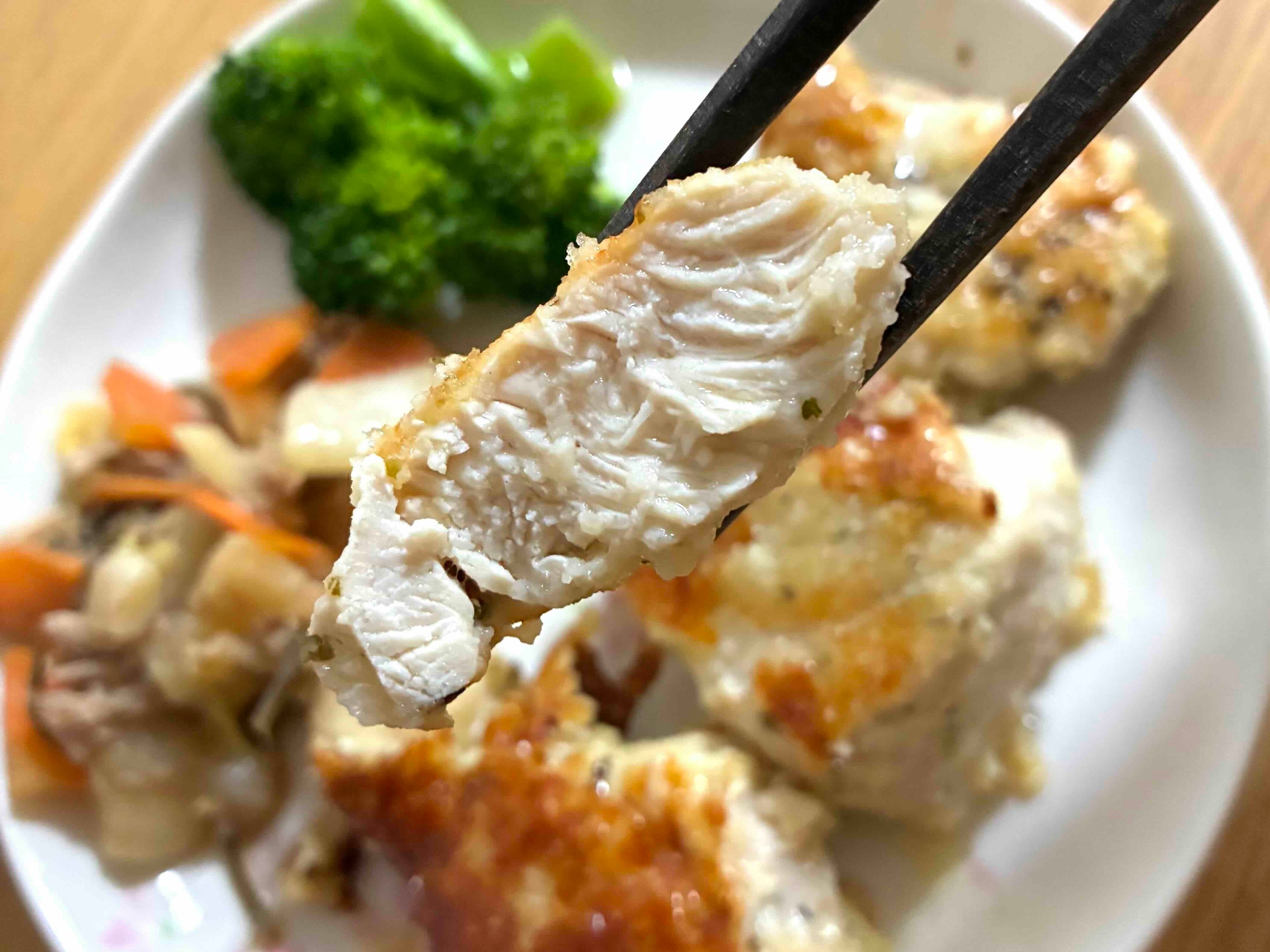 【レシピ】これホンマに鶏むね?!節約食材をふわふわジューシーにする方法