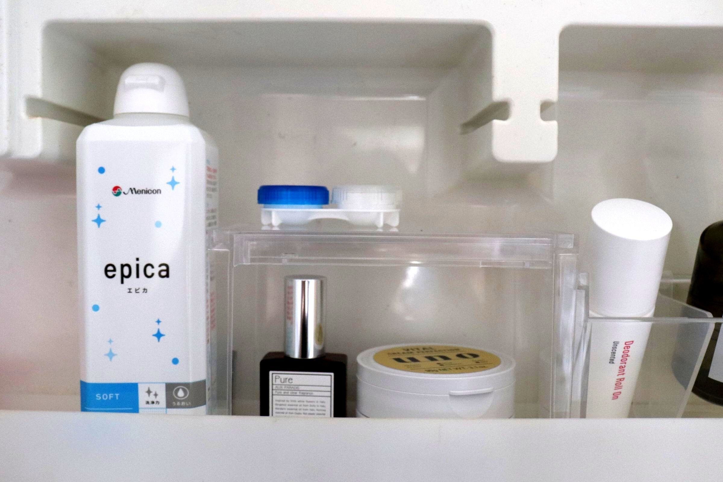 【セリア】「考えた人天才！」困っていた置き場所が決まって洗面所がすっきり！超便利収納グッズ