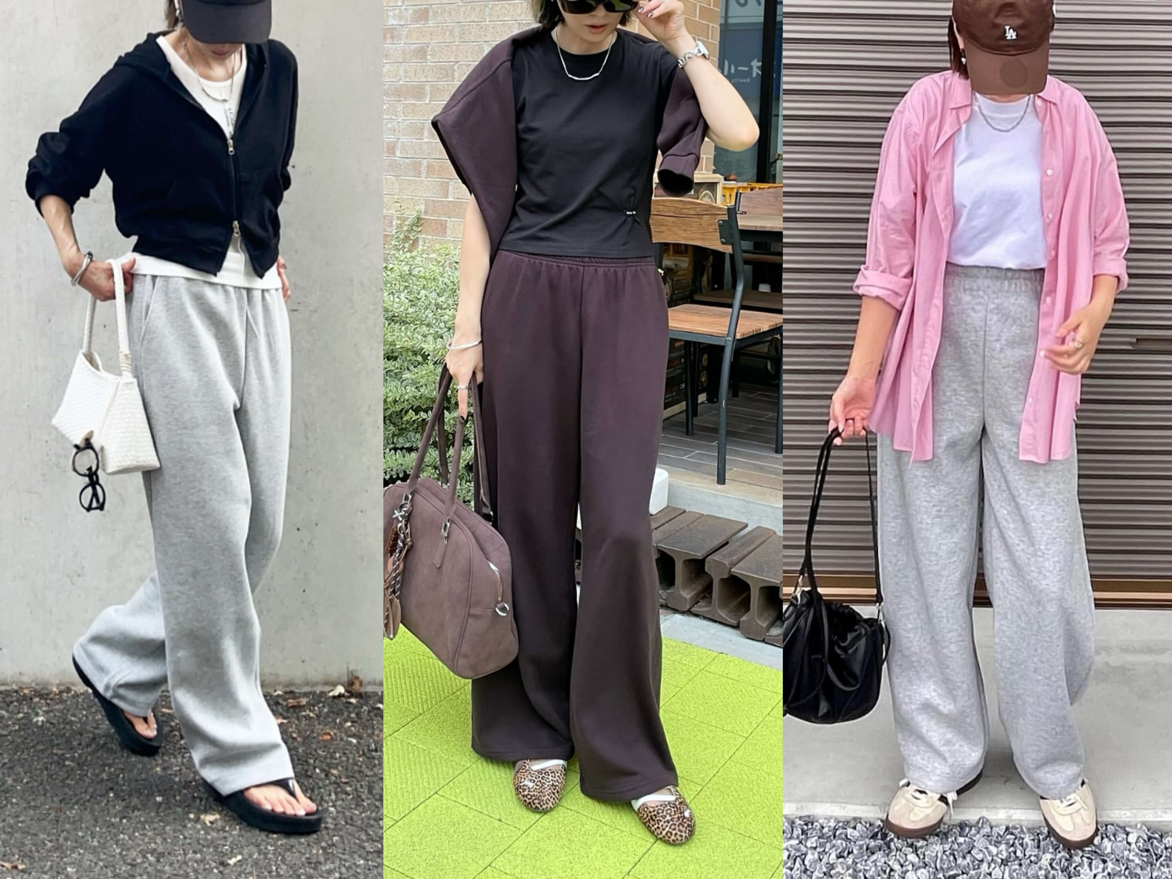 【ユニクロ】脱・部屋着！ユニクロ「スウェットパンツ」お手本コーディネート4選