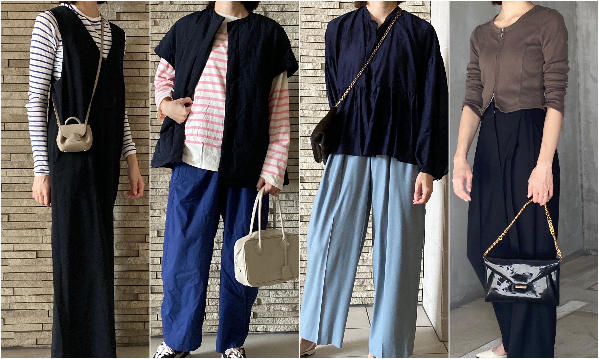 お腹まわりのプヨ！「ウエストインしない」派の40代正解コーデ