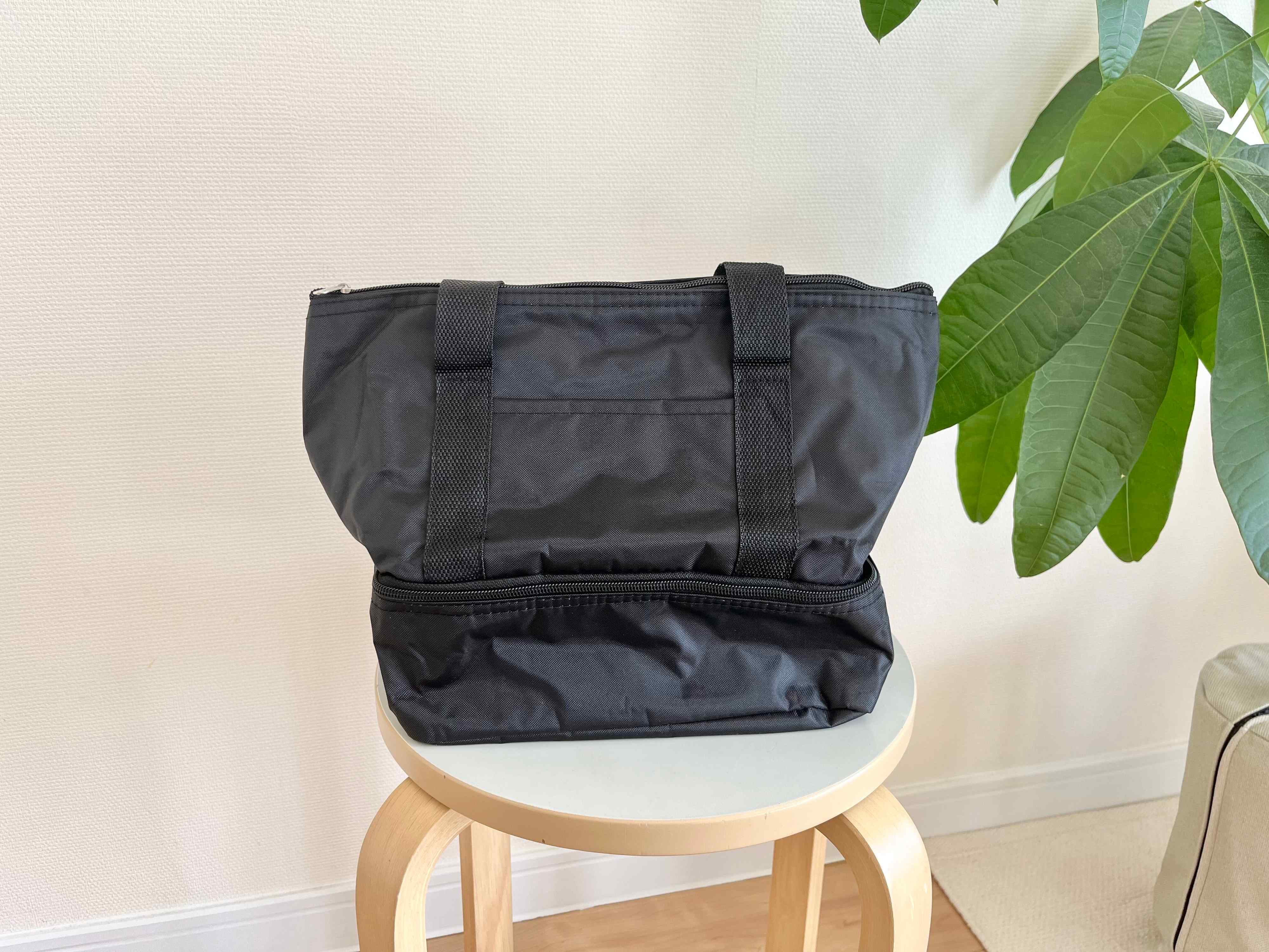 「上下に分けられる!?」「考えた人、天才！」ダイソーの収納力抜群の画期的なランチバッグ