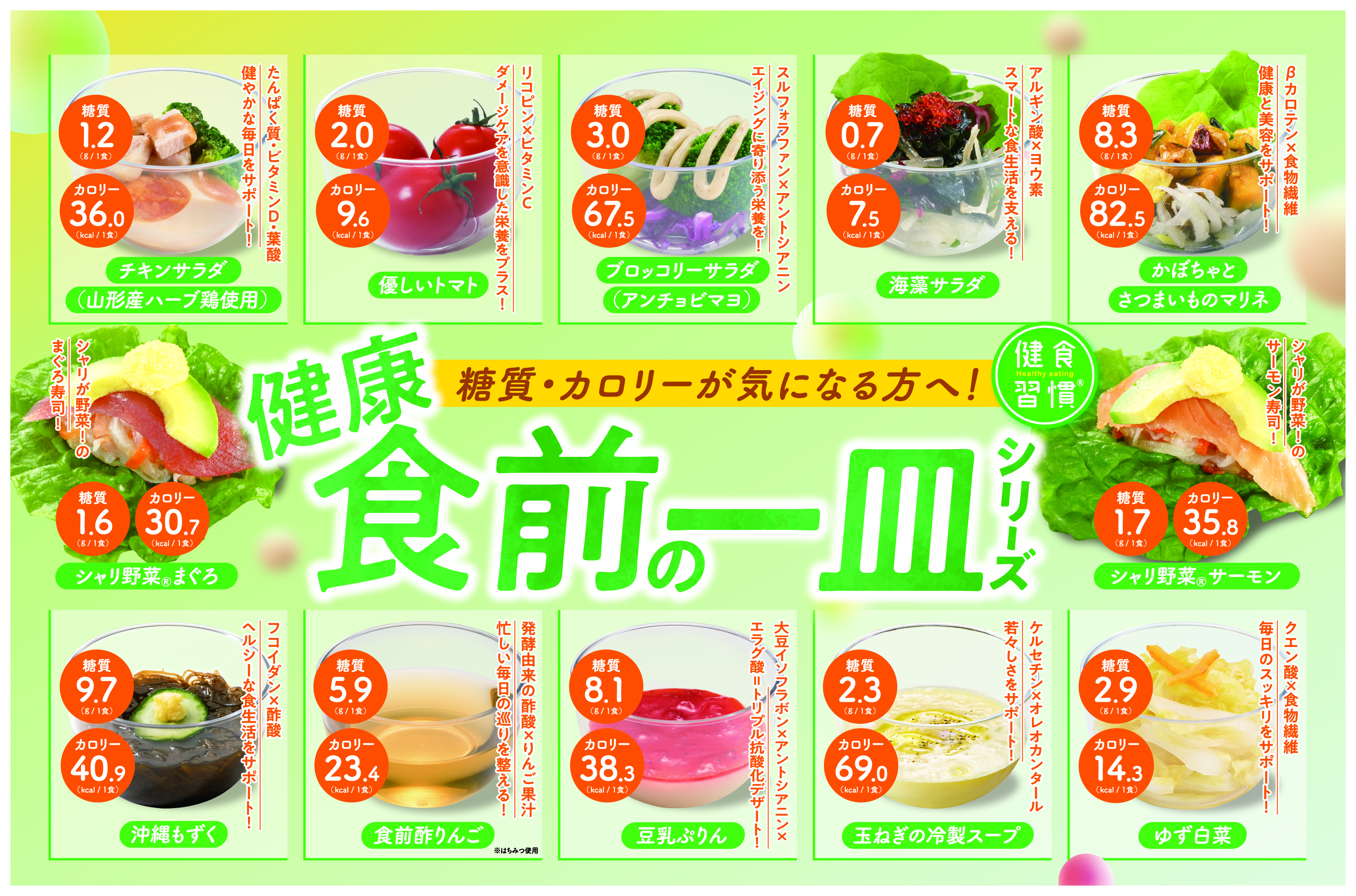 【くら寿司】糖質やカロリーが気になる人にも。外食をあきらめない「健康食前の一皿」