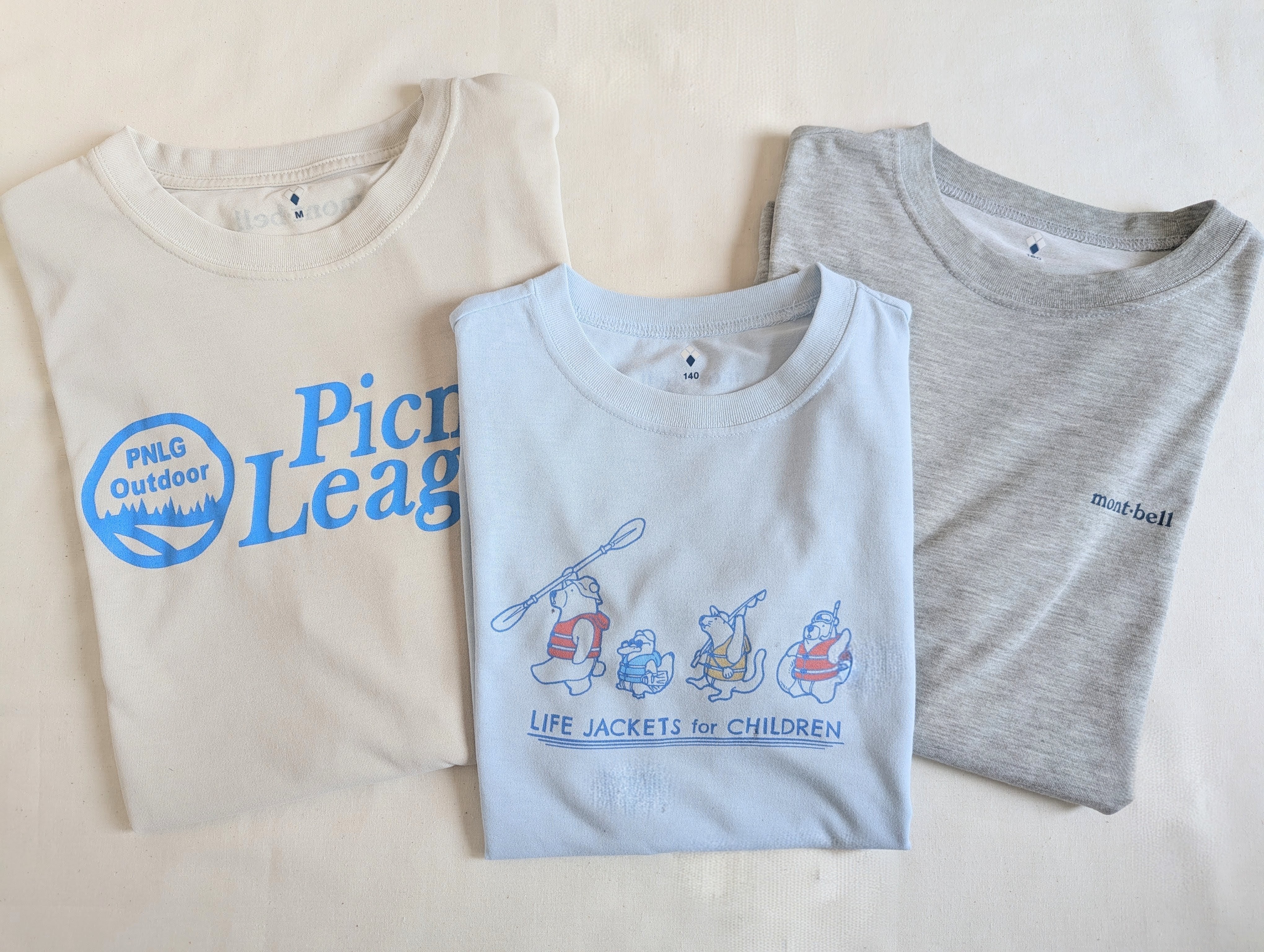 サラサラの肌ざわりがずっと続く！夏のTシャツはモンベルの「ウィックロン」で決まり！