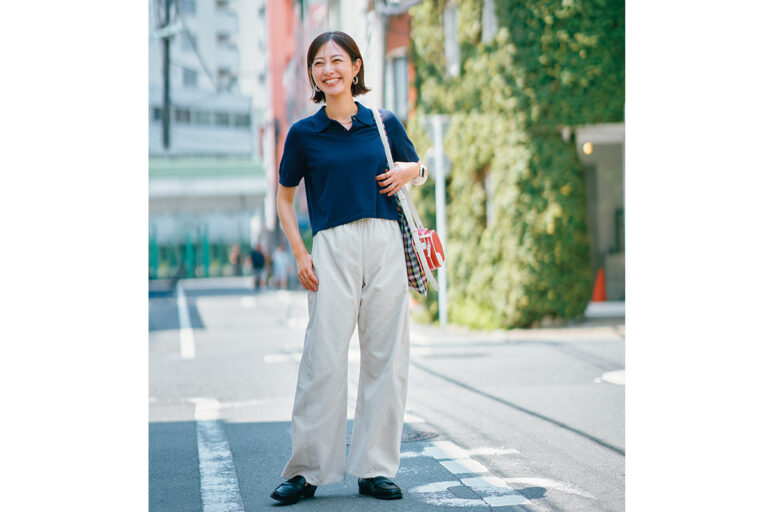 【GU】40代に似合う秋コーデ！ニットポロ大人の着回しTIPS